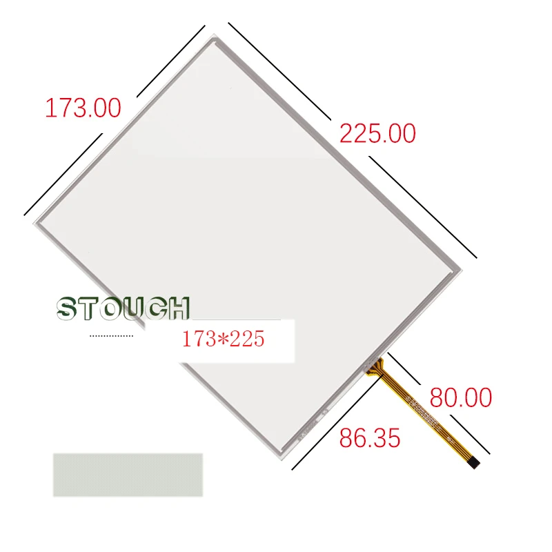 

10.4 inch touch screen resistance four wire industrial equipment display medical industrial grade handwriting screen ST-104004