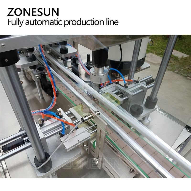 Аппарат ZONESUN для упаковки этикеток, для автоматического заполнения пастой, духов, шампуня, лака для ногтей