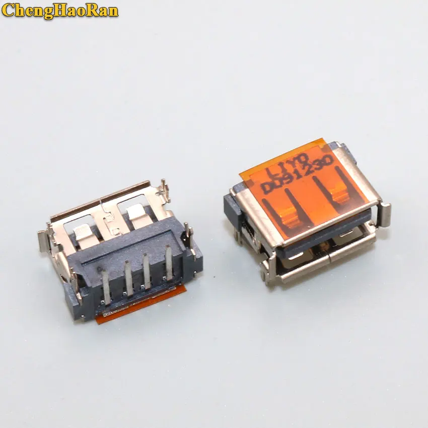 ChengHaoRan 5-20pcs 2.0 USB Jack female socket Connector USB data port for Laptop HP DELL Lenovo Toshiba Notebook laptop