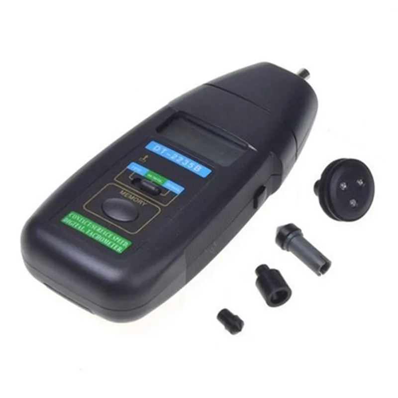 Tachometer DT-2235B+ Speed Square Tacometro Rpm Tester Meter Digital Tachometer Laser