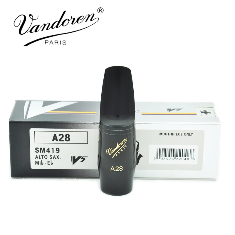 Vandoren SM419 A28 V5 Series Alto Sax Mouthpiece / Alto Sax Mib-Eb Mouthpiece