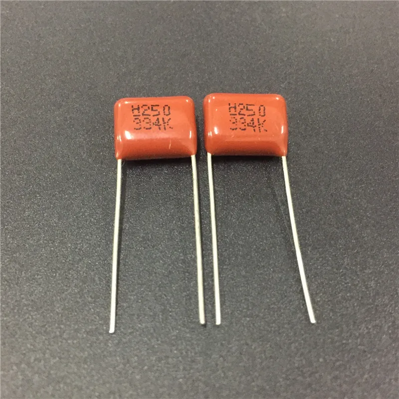 10pcs CBB capacitor 334 250V 334K 0.33uF 330nF P10 CL21 Metallized Polypropylene Film Capacitor