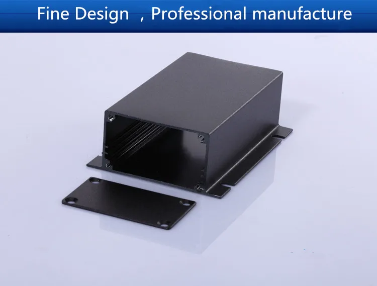Mini aluminium versterker chassis/Afscherming doos/Power Converters/Instrumentatie case/AMP Behuizing/case/DIY doos (67*30*90mm)