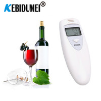 Portable Non-Contacted Digital Alcohol Tester Breath Breathalyzer Professional Wine Alcohol Detector Meter LCD Screen