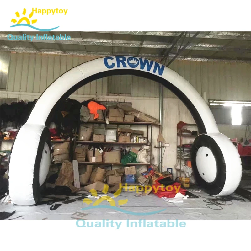 

Inflatable Gantry / Pop Music Event Headset Inflatable Earphone Stree Outdoor Decoration Arch