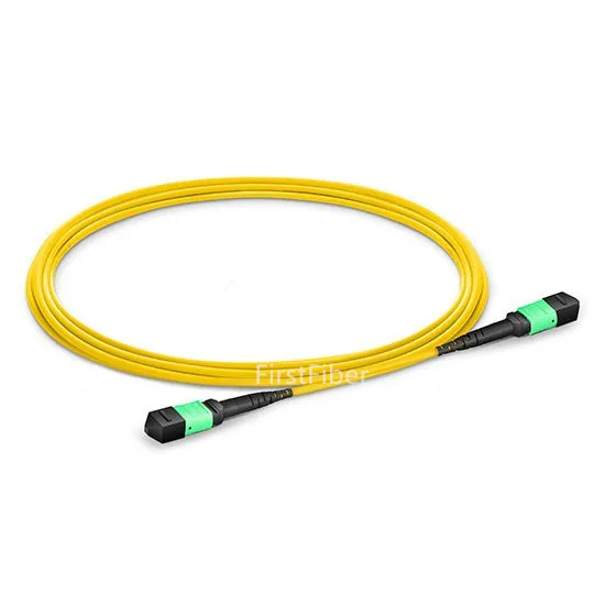 15m (49ft)  MPO Fiber Patch Cable APC UPC jumper Female to Female 12 Core SM Patch Cord Single Mode Trunk Cable,Type A Type B