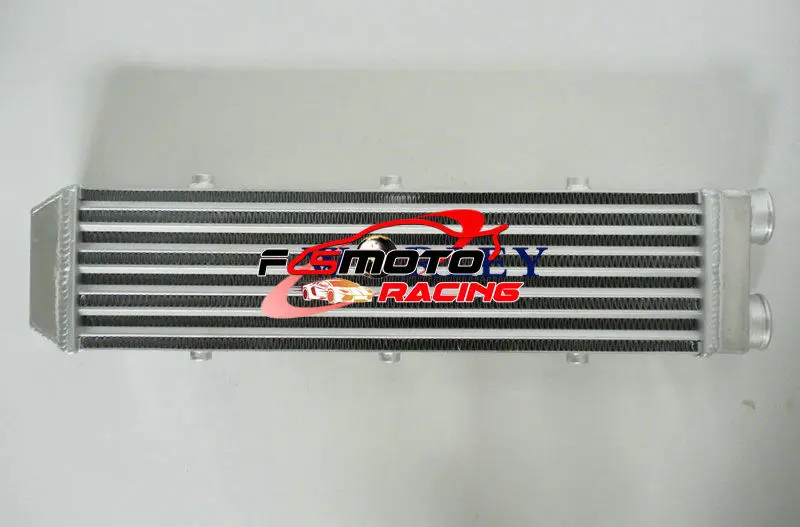 All Aluminum Intercooler for Delta Fin Design One Sided 550x140x70 mm Inlet Outlet 2.2