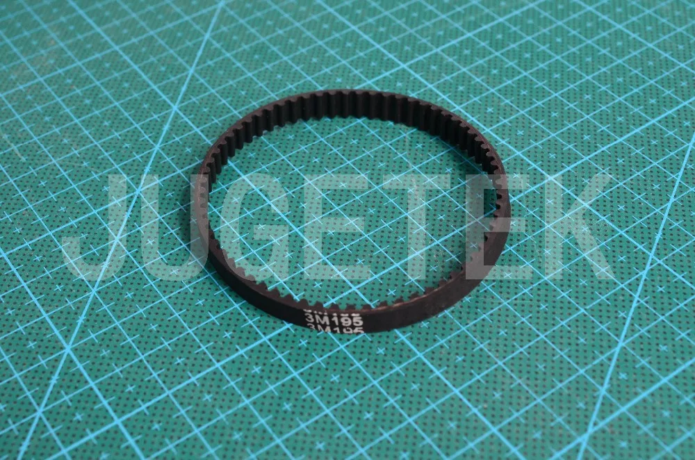 

HTD3M Timing Belt, Closed-loop, 195mm length, 6mm width, 195-3M-6