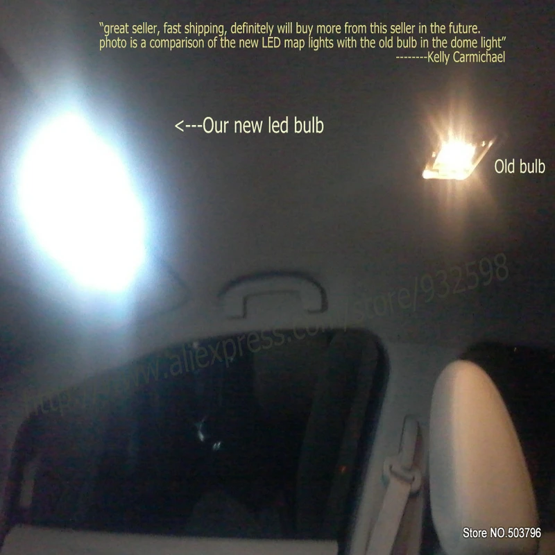 Led interior lights For pontiac vibe 2003-2008  11pc Led Lights For Cars lighting kit automotive bulbs Canbus