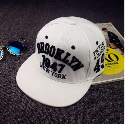 Fashion 1947 Brooklyn Style Snapback Baseball Cap Hats Of Good Quality Snapback Cap New York Hip-hop Cap