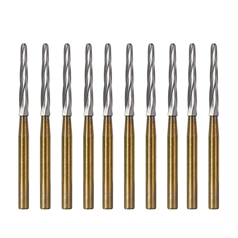 

12pcs Dental Carbide Bur Surgical Endodontic Tungsten Bone Cutters Drill Bit FG 1.6mm Endo-Z High Speed Dental Tools23/25/28mm