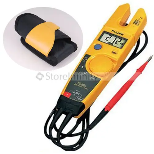 FLUKE T5-600 Clamp Meter Continuity Current Electrical Tester with Holster H6