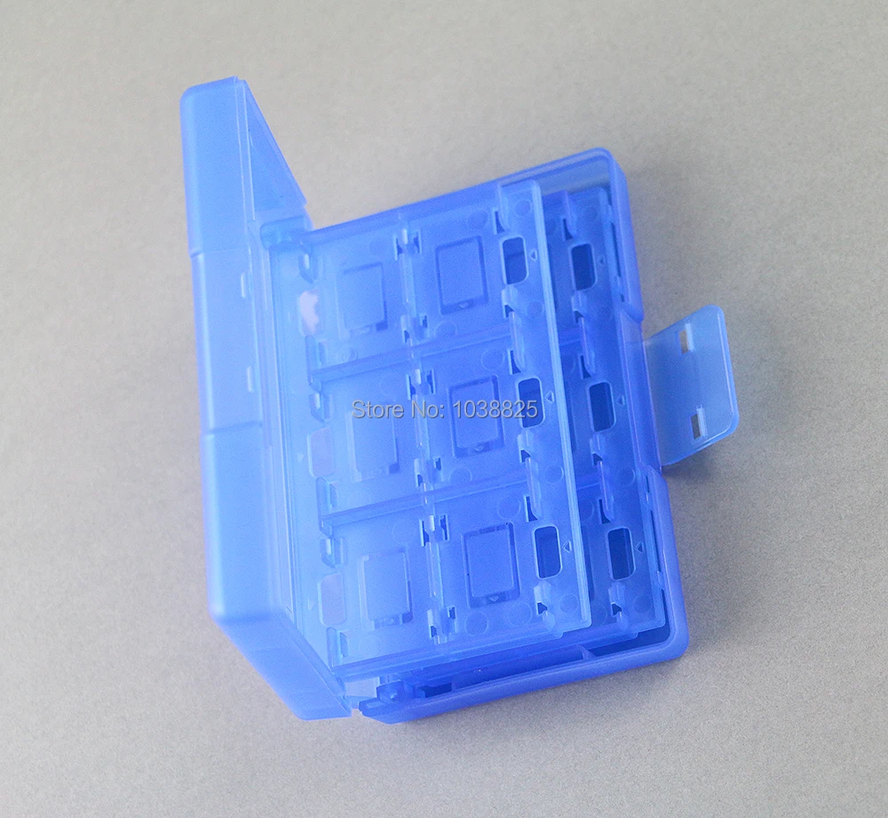 Nintendo switch用の12 2スロットのプラスチック製収納ボックス,ビデオゲームカード用の複数の保護ケース