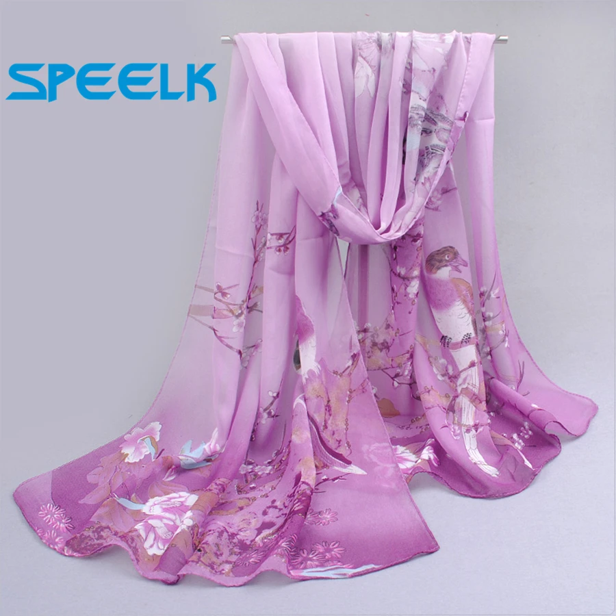 6 kleuren Nieuwe Chiffon Sjaals Vrouwen Zomer Zijden Sjaal Chiffon Dunne Sjaals En Wraps Foulard Bloem Hijab Stola Groothandel