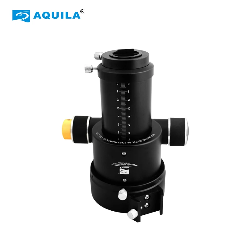 AQUILA 2inch Double Speed Focuser M94.5x1 360degree Rotate Focus Seat 0-70mm 1:10 for Refractors Telescope+1.25