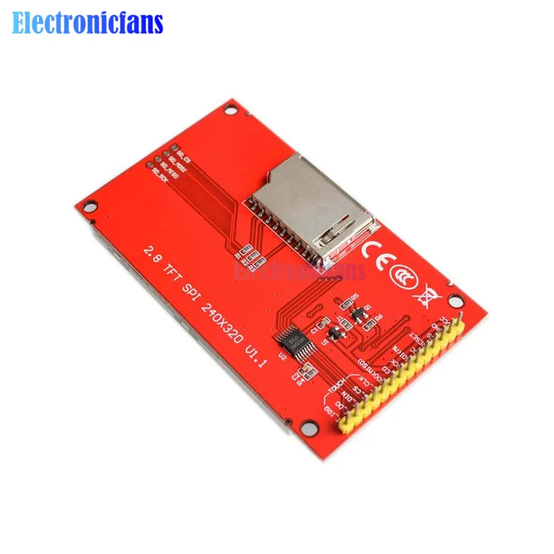 3,2 Zoll 320x240 TFT LCD-Modul-Display mit Touchpanel ILI9341 Treiber-IC SPI-Schnittstelle für MCU 240RGB – Detail 10