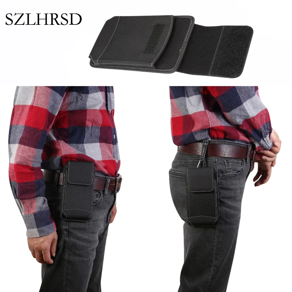 For ZTE Blade V9 Vita Outdoor Hip Belt Pack Waist Bag Father Gift Waist Bag Case for ZTE Axon 9 Pro / Blade A530/A606/A622