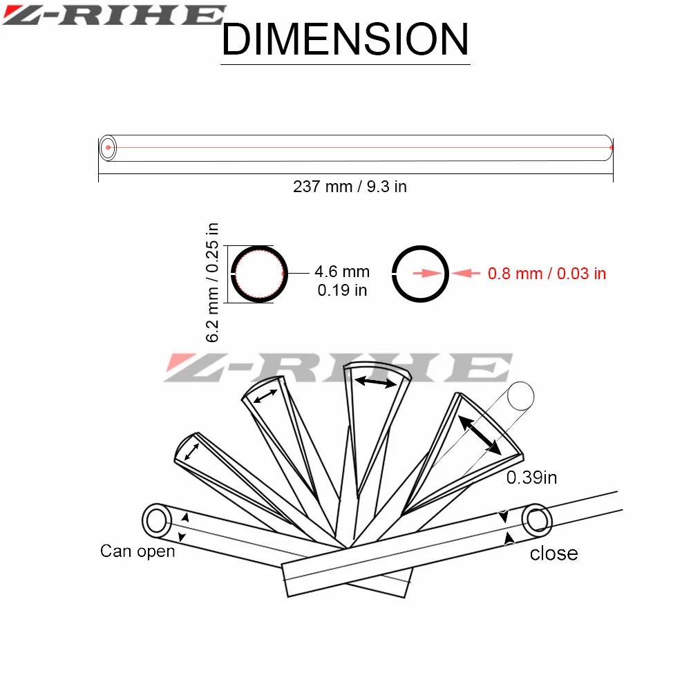 Color mixing Motorcycle Wheel Rim Spoke Skins Covers Wrap Tubes Decor for CR KX RM YZ 80 125 250 450 500 CRF YZF RMZ KXF