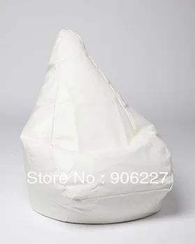 

ELEGANT WHITE Bean bags, high quality beanbag chair in dustproof fabric - free shipping