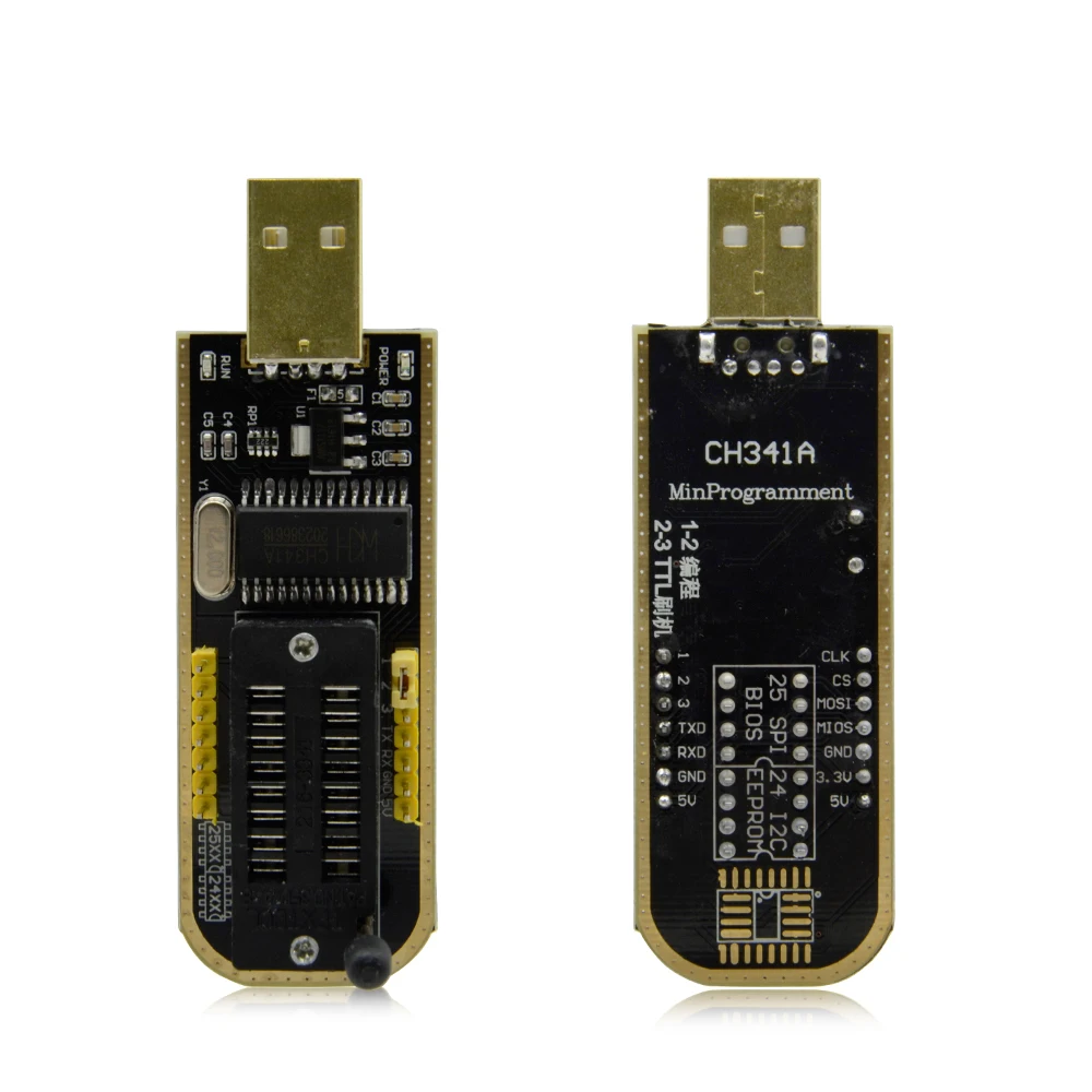 Frete grátis usb programador 24 25 series eeprom spi flash bios placa módulo software driver