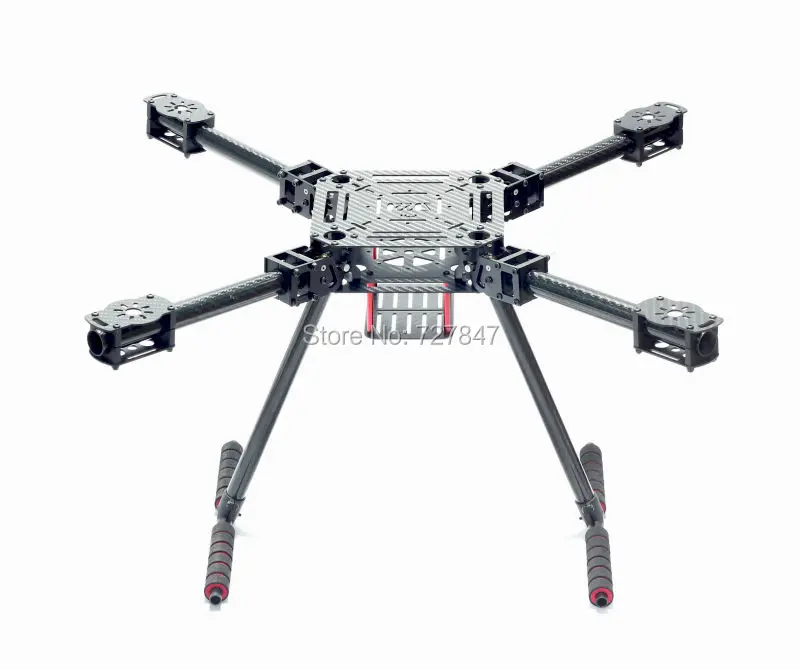 Upgrade ZD550 550mm / ZD680 680mm Carbon Fiber Quadcopter Frame for F550 FPV Quad with Carbon Fiber Landing Skid