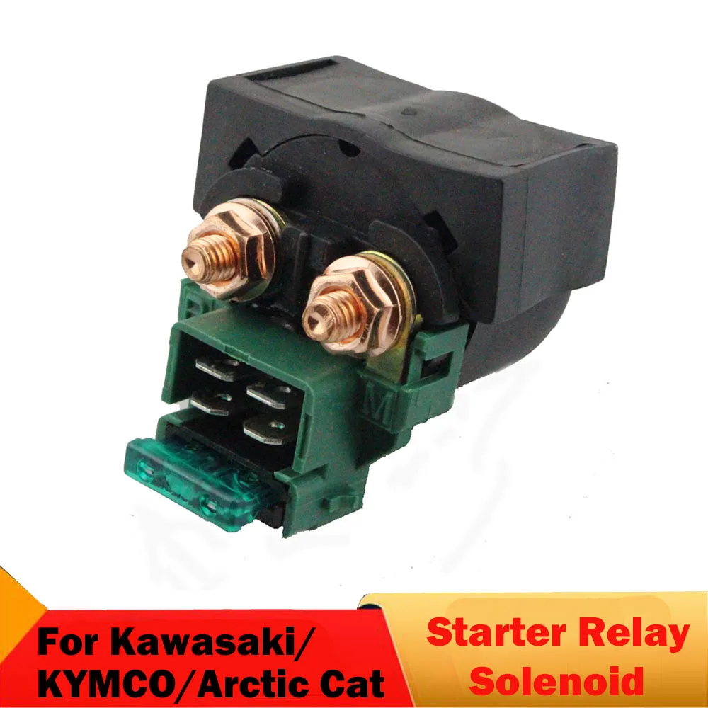 Motorcycle ATV Starter Relay Solenoid For KYMCO XCITING 250I 249CC 300I 271CC 500I ATV MXU 450I For Kawasaki KLX 650 Ninja ZX11