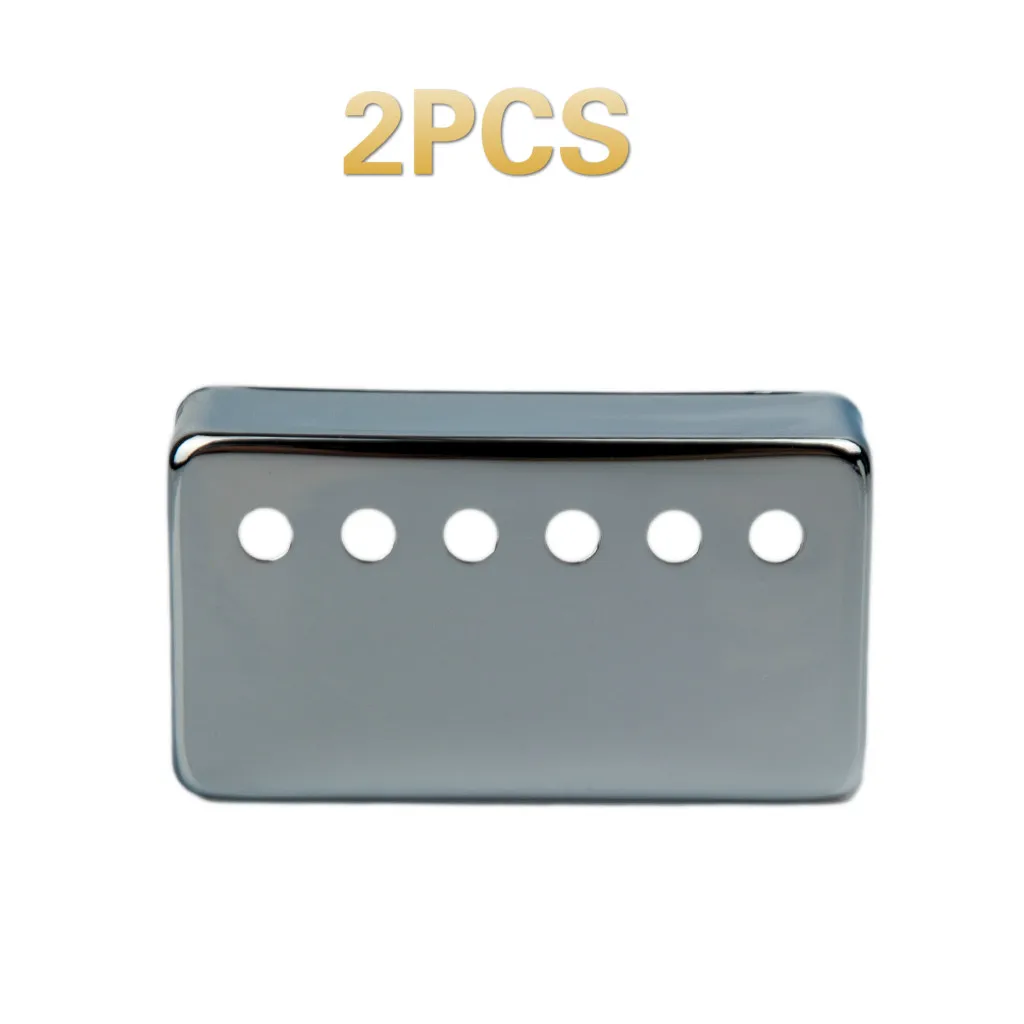 

2PCS Sliver Color Pickup Cover 50mm For LP Style Electric Guitar Parts & Accessories New