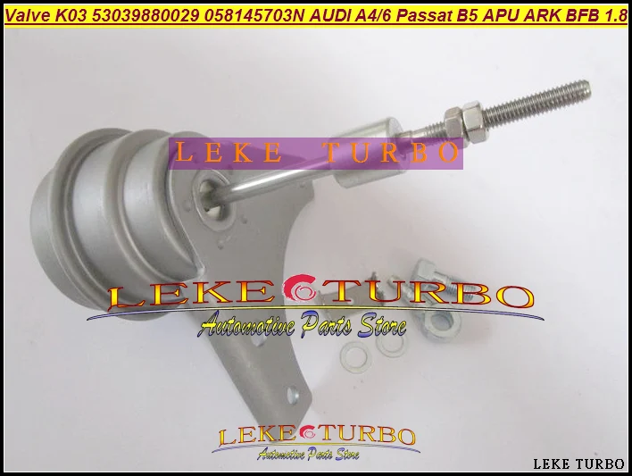 

Turbo Actuator K03 53039700029 53039880029 058145703J 058145703N For AUDI A4 A6 V-W Passat B5 1.8L BFB APU ARK ANB AWT AEB 1.8T