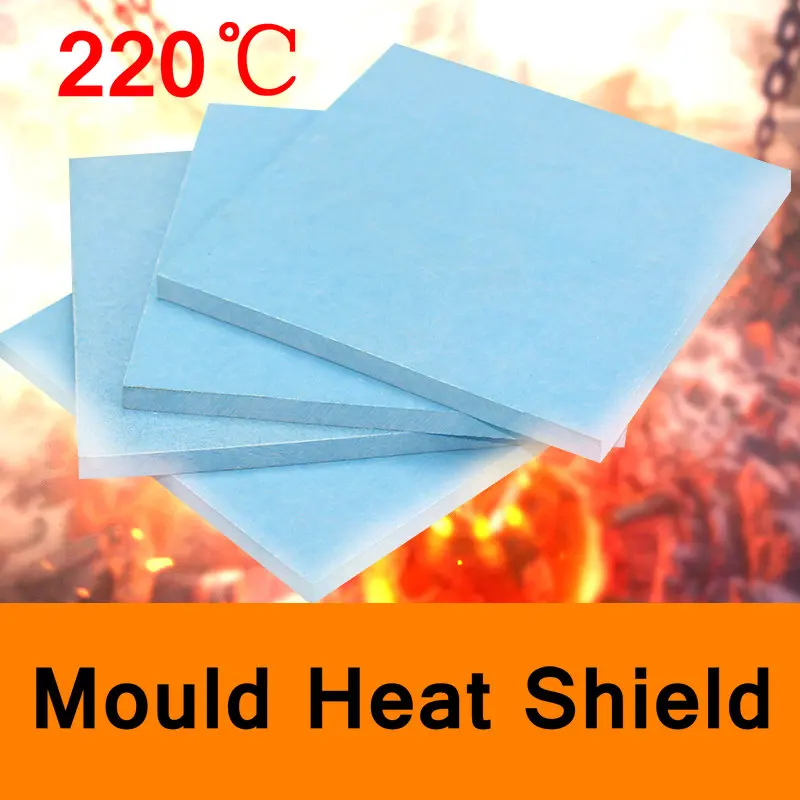 220 Degree Centigrade Mold Mould Heat Shield Glass Fibre Sheet High-temperature Plate Insulating Base Board 5mm 6mm 8mm 10 Wall