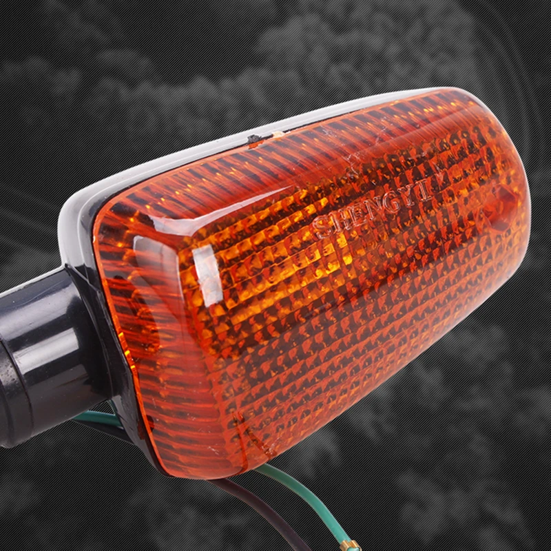 Motorcycle Turn Signal Indicator Light Turning Amber Bulb Blinker Flash Lamp for yamaha XJR400 XJR1200 XJR1300 FZR250 FZR400