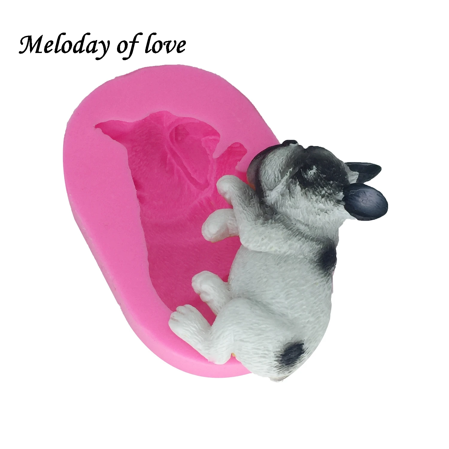 Cute Dog Silicone fondant mold cake decorating tools chocolate mould Sugar Craft Molds DIY Cake  DY0013