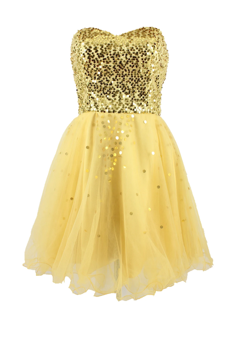 Súper ventas A-line novia Mini Shining Gold formales vestido corto de baile del banquete del banquete vestidos de dama de honor vestidos del regreso al hogar