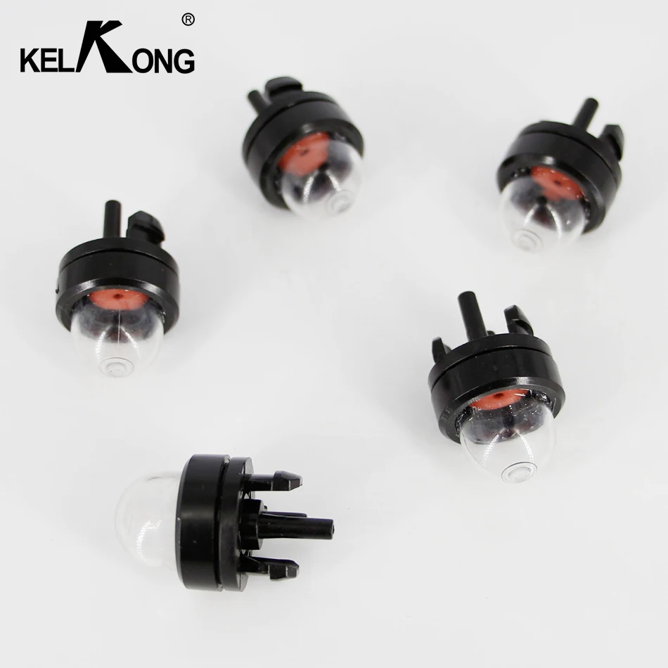 KELKONG 5*Carburetor Primer Bulbs Fuel Pump OEM for Chainsaws Blowers Trimmer Homelite Echo Ryobi Poulan Parts