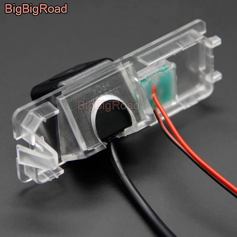 BigBigRoad Car Rear View Parking Reversing CCD Camera For Seat Leon 1P 5F Leon4 Exeo ST Ibiza 6L 6J MK2 MK3 MK4 2002-2015