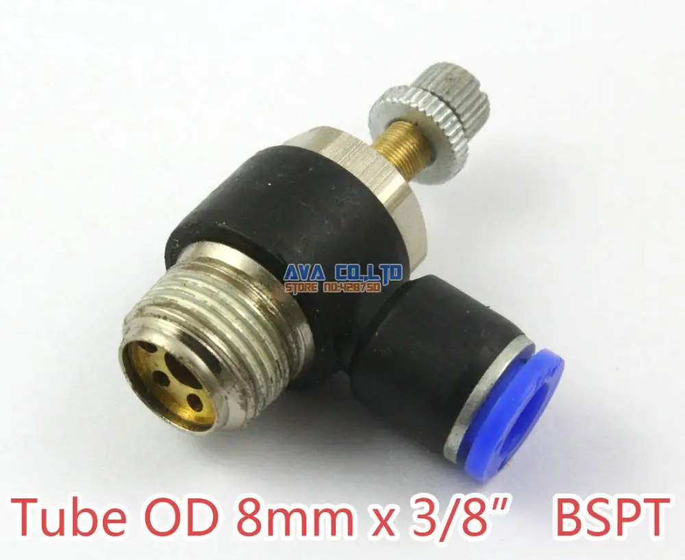 2 Pieces Tube OD 8mm x 3/8