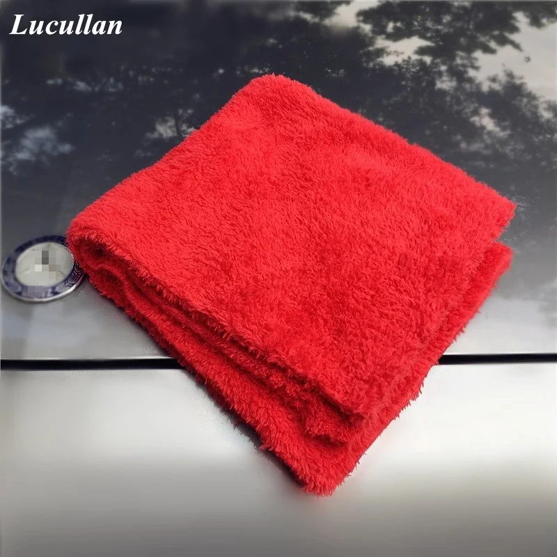 60X40CM 500GSM Premium Microfiber Car Detailing Towel Ultra Soft Edgeless Towel Perfect For Car Washing,Drying and Detailing