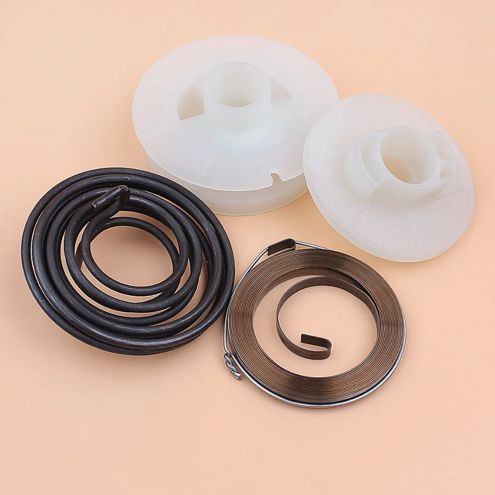 Recoil Starter Pulley Spring Repair Kit fit Husqvarn Trimmer 124L 125L 125LD 125E 128L 128LD 128 Brushcutter 544038802 545008087