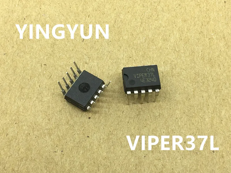 10PCS/LOT VIPER37L=VIPER37H   DIP-10 Fixed frequency off-line converter chip IC