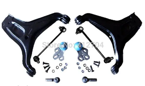 8 pcs per set Car Full Suspension Kit Control Arm Use For Audi 80 8A0407365 8A0407366 8A0407465C 811419812A arm rod