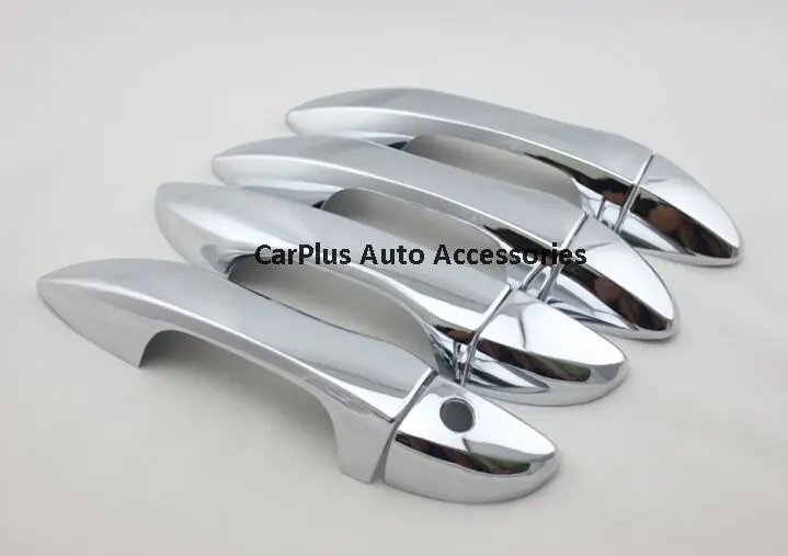 FREE SHIPING ABS Chrome Handle cover For 2014 NEW COROLLA  CHROME handle TRIM Cover 8 PCS FREE SHIPING ALTIS outside door handle