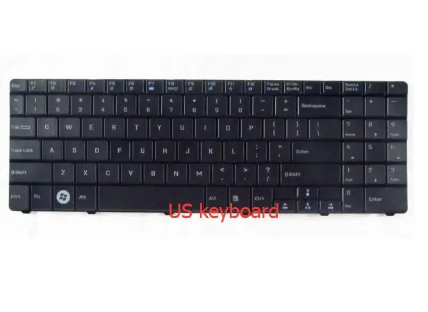 Laptop US Ru Keyboard For MSI CX640 CR640 CR643 CX640DX CX640MX A6400 Black V128862BK1  V128862BK2 V128862AS1  V128862AK2