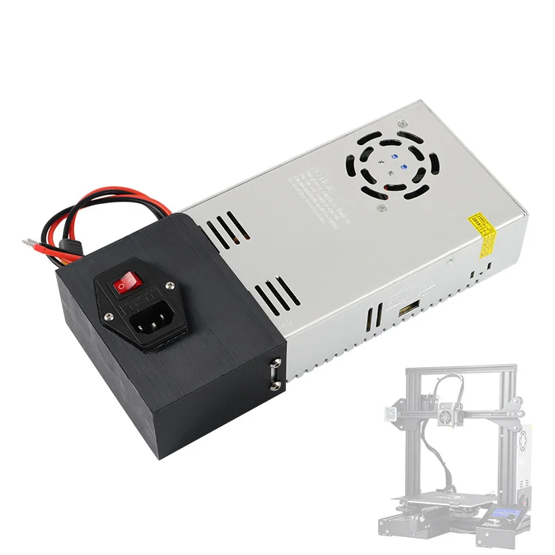 

Ender 3 AC110/220V DC24V 15A Meanwell Power Supply Aluminum switch For Creality 3D Ender-3 Pro Ender-5 CR-X 3D Printer parts