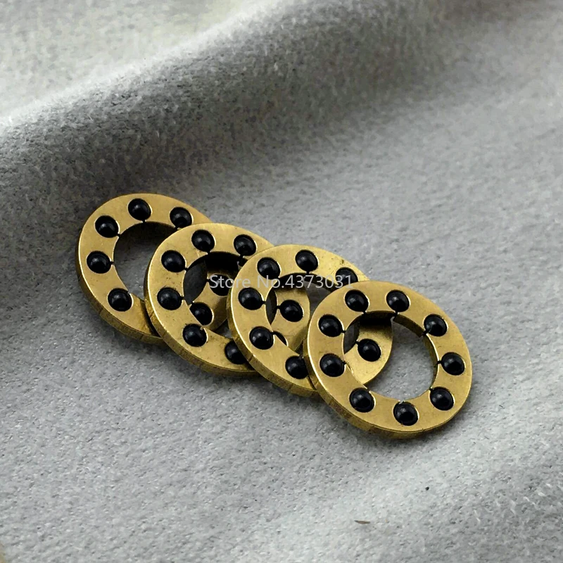 2 piezas Hinder XM18 Flipper rodamiento de cuchillo DIY cabeza de oso flipper rodamiento de bolas de acero herramientas de apertura rápida