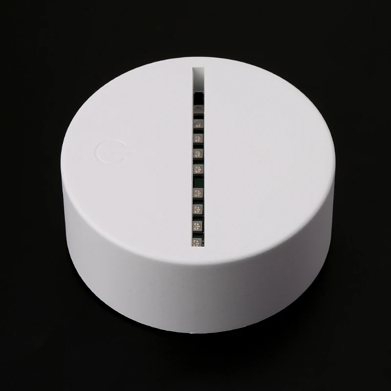 USB Novelty 7 Colors Changing Finger Heart LED Night Light 3D Desk Table Lamp Home Decor