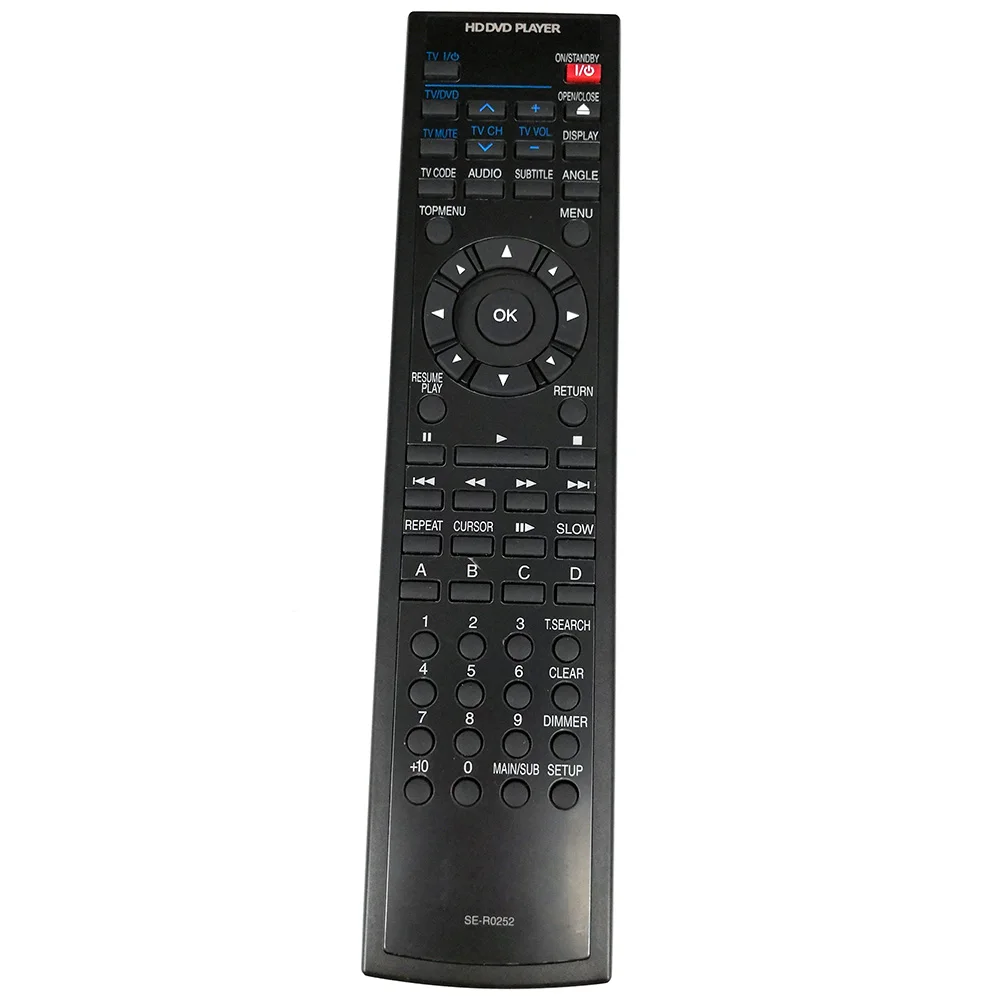 

SE-R0252 New Original For Toshiba HD DVD Player HD-A2 A20 A35 HDA2KU Remote Control Fernbedienung