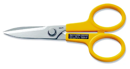 MADE IN JAPAN OLFA SCS-2 Stainless Steel Serrated Edge Multi-Purpose Scissors 7