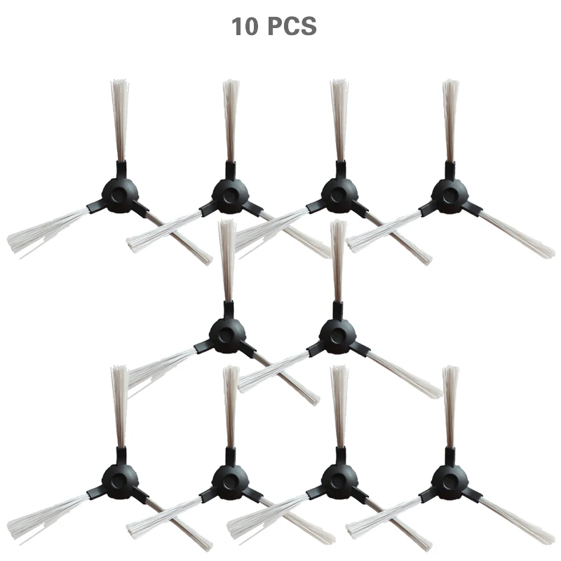 10 pezzi spazzola Laterale robot aspirapolvere filtro di ricambio per Proscenic 680 T 780 t 790 t P1 P2 P3S per midea VCR01 VCR12
