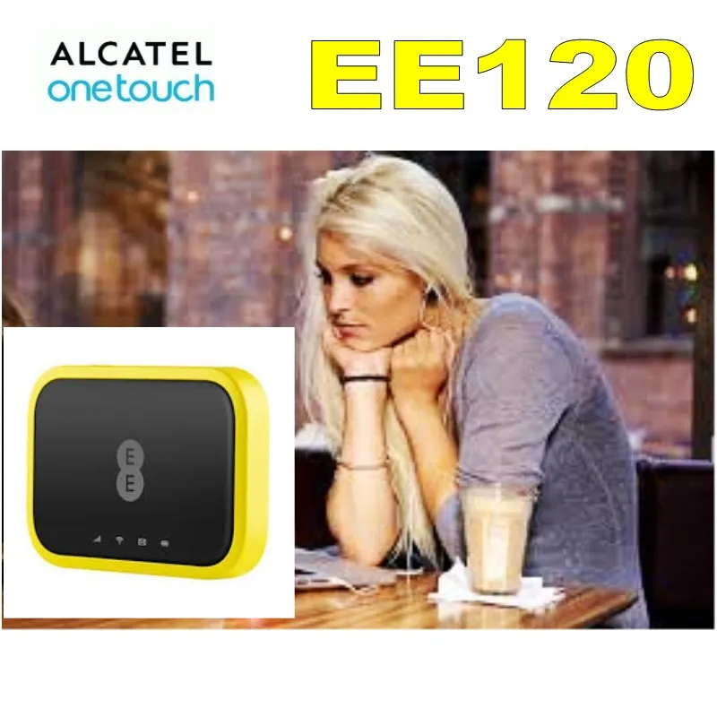 Unlocked New Alcatel EE120 Cat 12 600Mbps Portable 4G LTE Mobile WiFi Hotspot Modem, 4GEE WIFI MINI