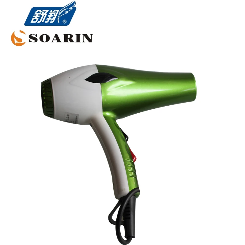 SOARIN Professional High-Power Constant Temperature Hair Dryer Green Home Hot /Cold Air Blower Small Household Appliances Hair