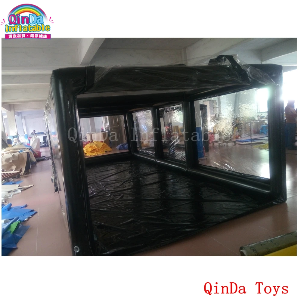 6.5*2.8*2m Foldable Car Shelter Tent ,0.6mm+0.8mm Pvc Inflatable Car Cover Tent Made In China